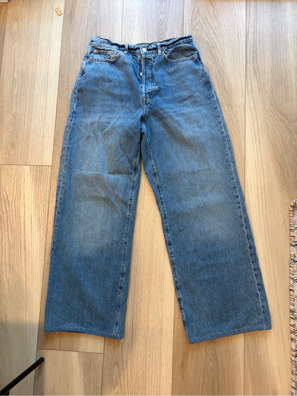 Buck Mason Wide-Leg Jeans